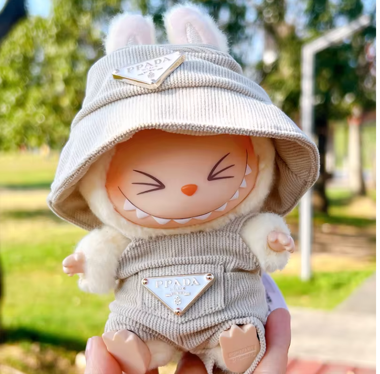 Khaki Luxury Clothing Set (17cm) (NO DOLL)