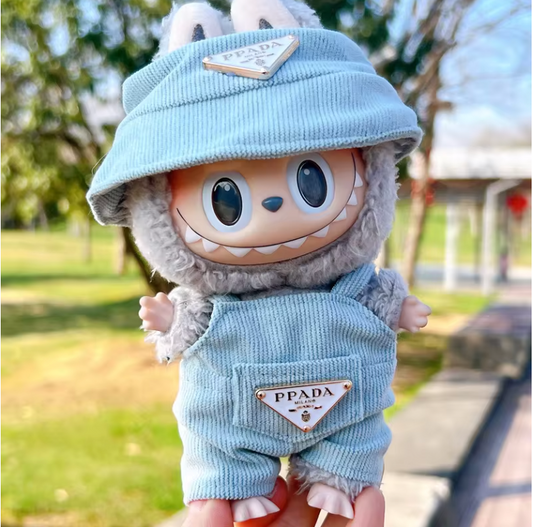 Baby Blue Luxury Clothing Set (17cm) (NO DOLL)